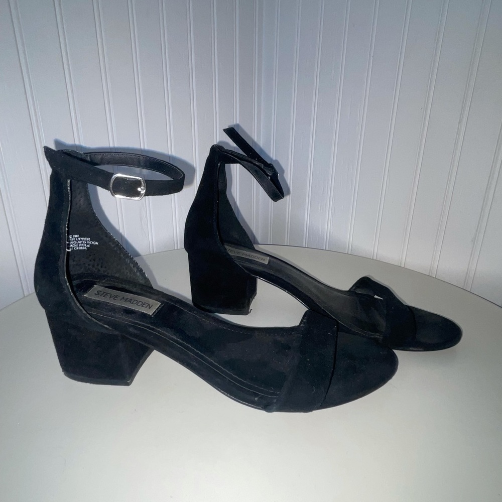 Steve Madden Black Heels